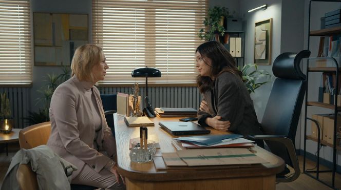 Barwy szczęścia, odcinek 3167. Wanda (Maja Barełkowska), Natalia (Maria Dejmek)