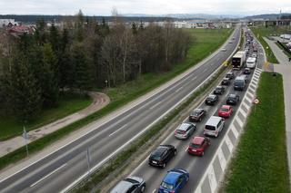 Korki na zakopiance - 29 kwietnia 2023