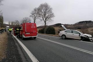 Groźny wypadek pod Mysłowem