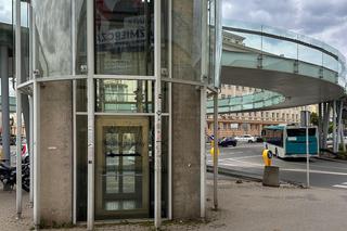 Okrągła kładka dla pieszych w Rzeszowie