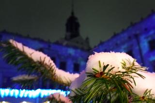 Świąteczne iluminacje na Zamku Książąt Pomorskich