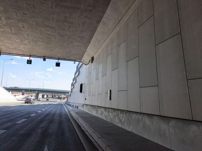 Prace serwisowe w tunelu na obwodnicy Krakowa