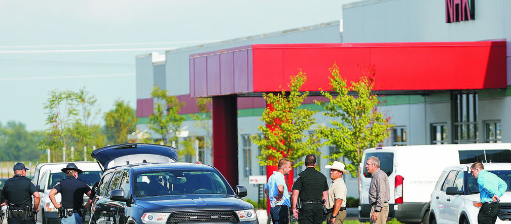 Strzelanina w fabryce foteli