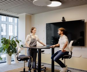 Biuro Kraft Heinz w kompleksie Harmony Office Park na warszawskim Mokotowie