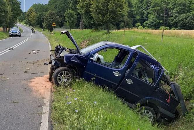 33-latek zginął przez lusterko? Przerażający wypadek pod Działdowem! [ZDJĘCIA]