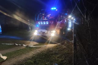 Koszmar w Kozłówku. W ogniu zginęła 30-letnia kobieta. Dwoje dzieci trafiło do szpitala