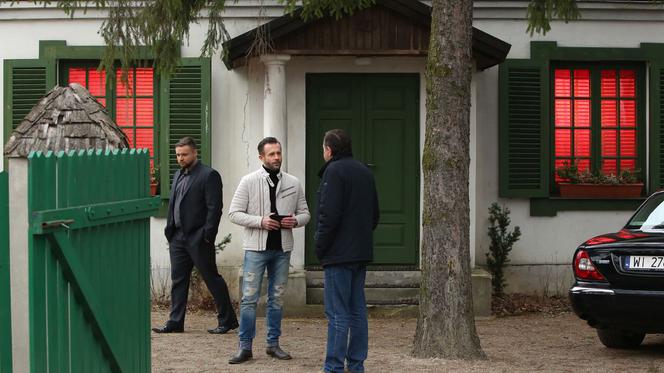 Barwy szczęścia. Jacek Madejski (Przemysław Cypryański), Zdzisio (Zbigniew Buczkowski)