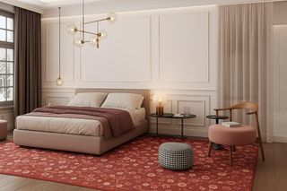 Sypialnia stworzona za pomocą Chata GPT