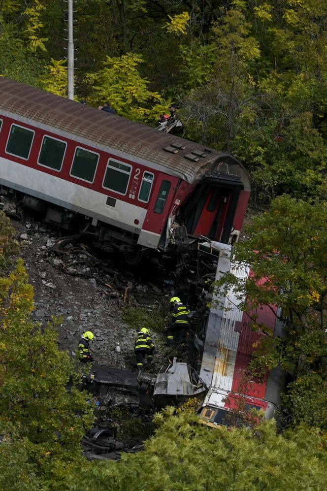 Zderzyły się dwa pociągi ekspresowe na Słowacji
