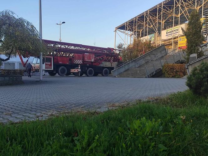 Wymiana dachu Exbud Arena Kielce