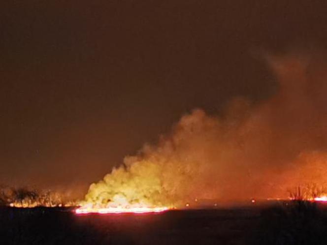 Pożar Biebrzańskiego Parku Narodowego. Zdjęcia Internautów