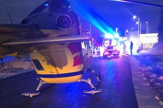 Wypadek na hulajnodze