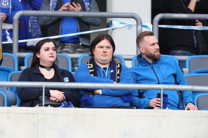 Kibice na Stadionie Śląskim podczas Wielkich Derbów Śląska (16.03.2024)