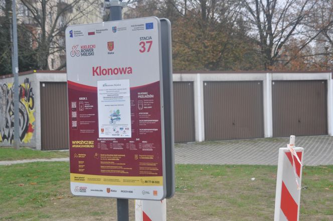 Przebudowa ulicy Klonowej w Kielcach (13 listopada 2024)