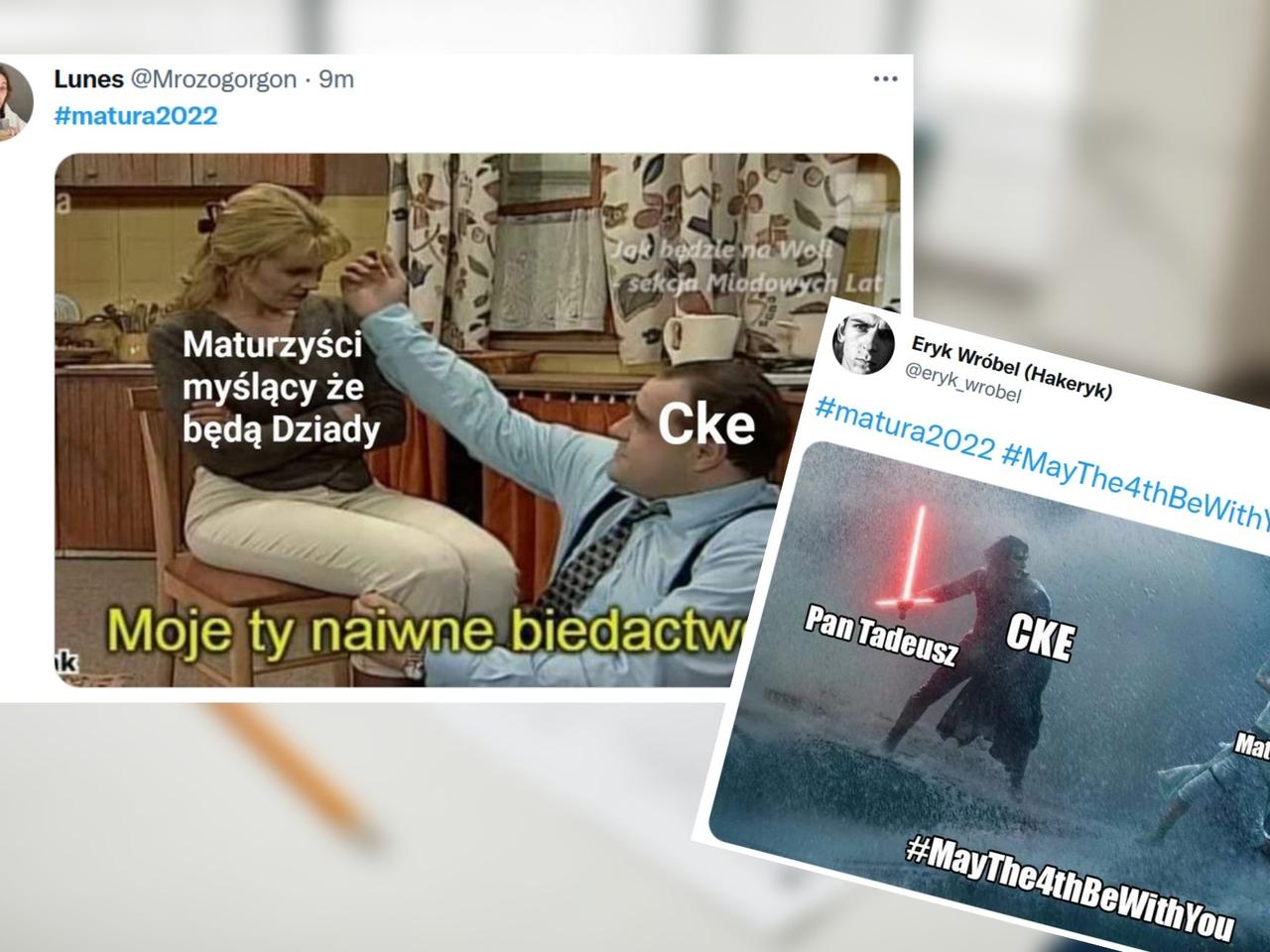 Matura z języka polskiego. Co było na maturze? Najlepsze MEMY