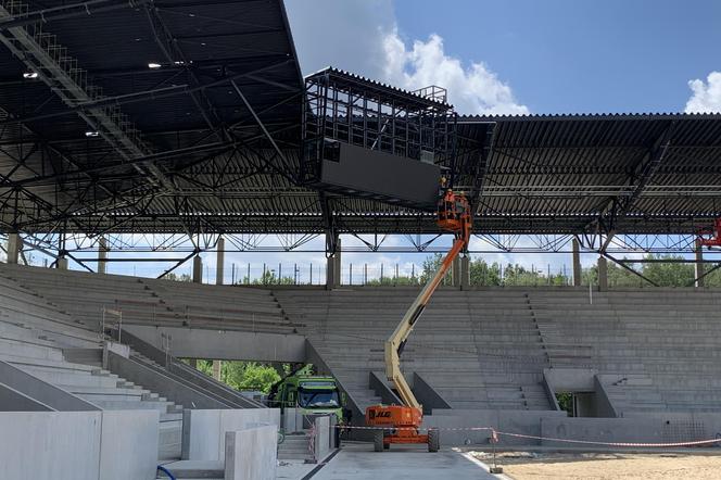 Nowy stadion GKS w Katowicach. Budowa