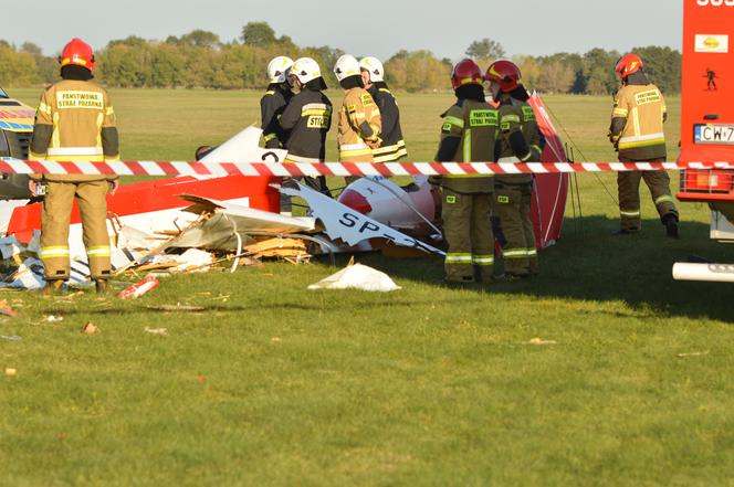Tragedia na lotnisku pod Włocławkiem. Nie żyje 43-letni pilot szybowca