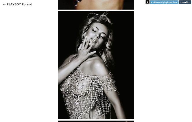 Izabela Janachowska w Playboyu