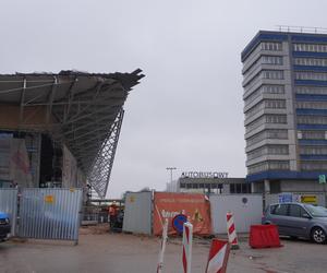 Postępują prace nad konstrukcją budynku Dworca Głównego w Olsztynie. Perony niemal na ukończeniu [ZDJĘCIA]