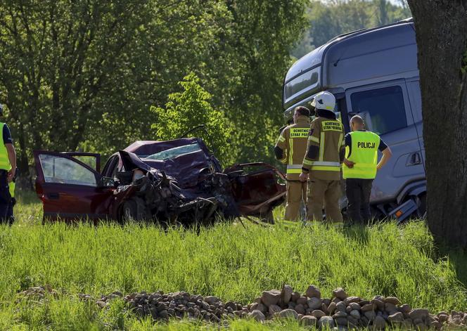  Tragiczny wypadek pod Ostródą