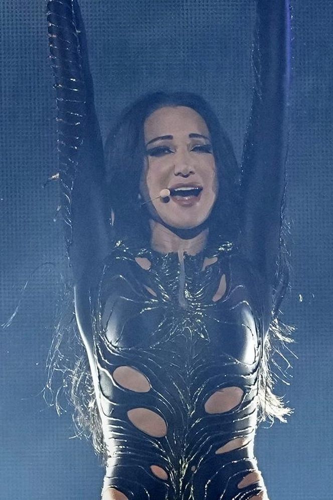 Justyna Steczkowska -  miny Justyny Steczkowskiej na Eurowizji