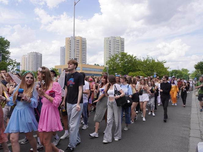 Juwenalia Śląskie 2024. Korowód przeszedł ulicami Katowic. Studenci mają klucze do miasta