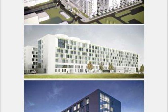 wizualizacja szpitala pediatrycznego warszawskiego uniwersytetu medycznego