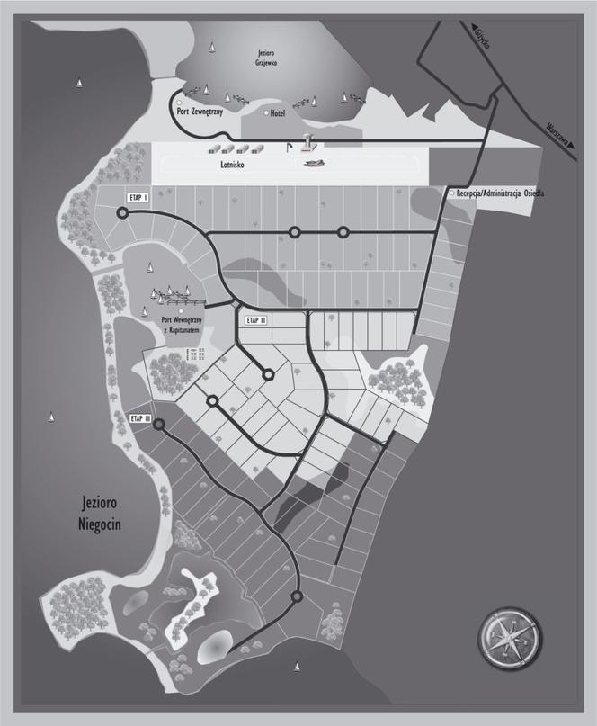 Mapa osiedla Mazury Residence