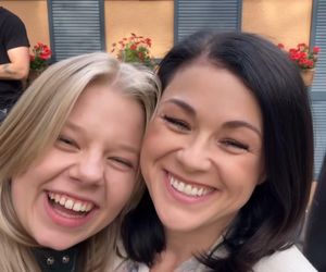 M jak miłość. Lenka (Olga Cybińska), Kinga (Katarzyna Cichopek)