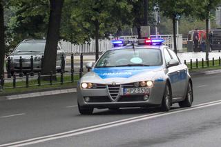 radiowóz, policja, Alfa Romeo 159