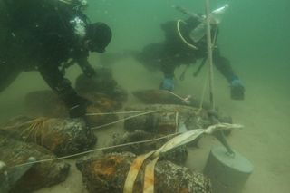 Neutralizacja niewybuchów na Zatoce Gdańskiej zakończona. Znaleziono 24 pociski 