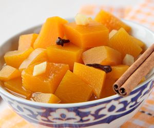 Przetwory z dyni: dynia marynowana z goździkami