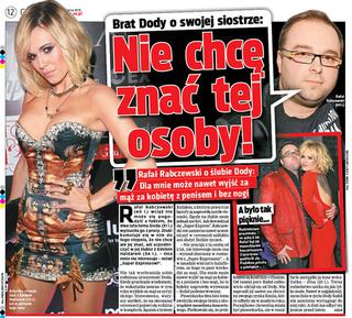 Rodzice pogodzili Dodę z bratem na świeta. 