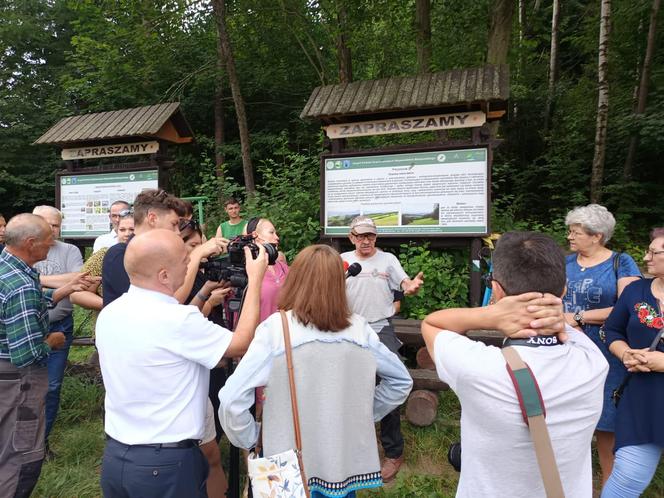 Protestują przeciwko platformy wieży widokowej 