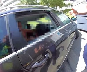 Dramat na parkingu w Jastrzębiu-Zdroju. 25-latek utknął w rozgrzanym samochodzie