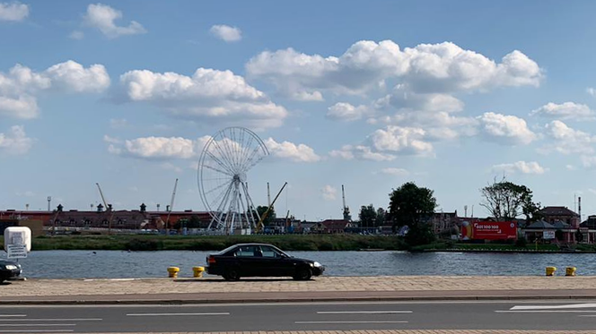 Wheel of Szczecin znika z panoramy Szczecina