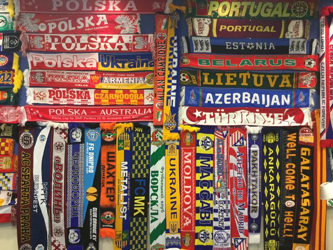 Nasz szalikowiec w Brukseli