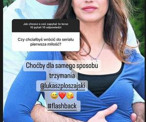 Pierwsza miłość. Artur Kulczycki (Łukasz Płoszajski), Berenika (Maria Konarowska)