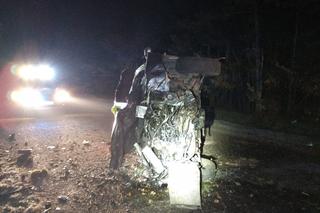 Śmiertelny wypadek w gminie Osjaków (20.11). Zginął 22-letni kierowca