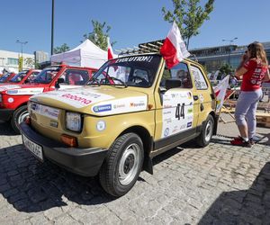 98 Fiatów 126p jedzie trasą wokół Bałtyku