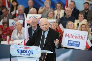 Kaczyński w Siedlcach: W ciągu 8 lat wyciągnęliśmy Polskę ze sfery trzeciego świata. Te rządy zapowiadają biedę
