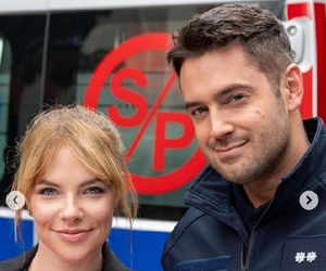 Na sygnale. Basia (Anna Wysocka-Jaworska), Michał (Krystian Kukułka)