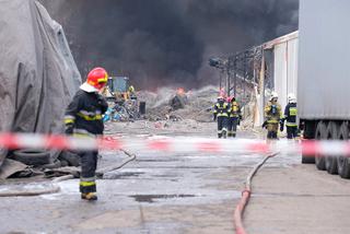 Pożar wysypiska śmieci w Żorach