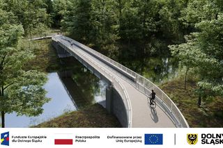 Powstaje nowa kładka nad Widawą we Wrocławiu. To część Odrzańskiej Trasy Rowerowej