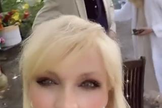 Barwy szczęścia po wakacjach 2023. Małgorzata (Adrianna Biedrzyńska), Jerzy (Bronisław Wrocławski), Malwina (Joanna Gleń)