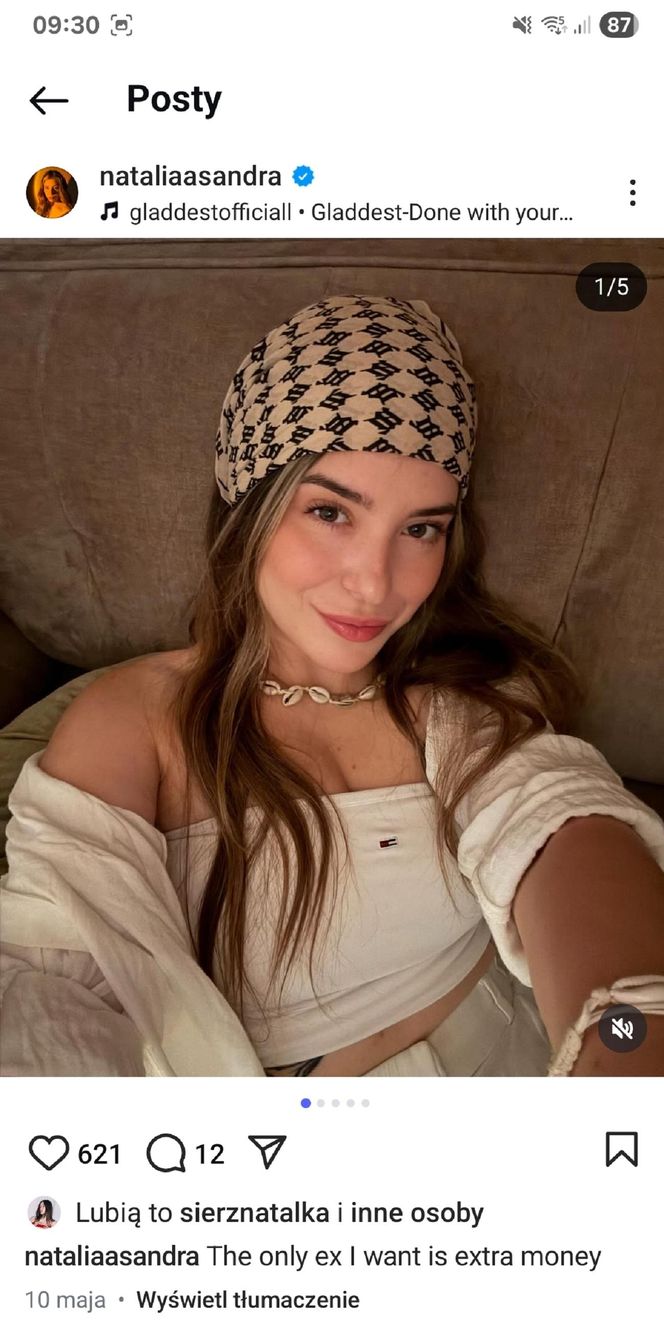 Natalia Zambrzycka (Agata z serialu Barwy szczęścia) powiększa sobie usta od lat