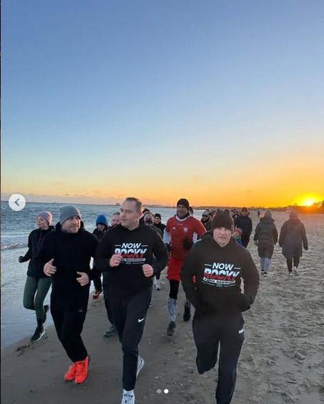 Karol Nawrocki i Adrian Domalewski