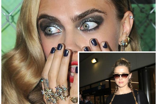Cara Delevingne, Amber Heard