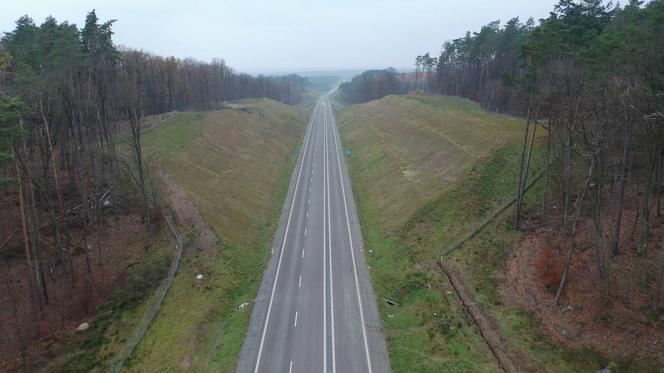 Obwodnica Nowego Miasta Lubawskiego - zdjęcia z listopada i grudnia 2022