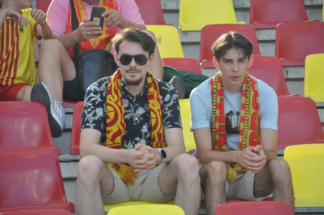 Korona Kielce - Cracovia. Zdjęcia kibiców podczas meczu. 10 sierpnia 2024